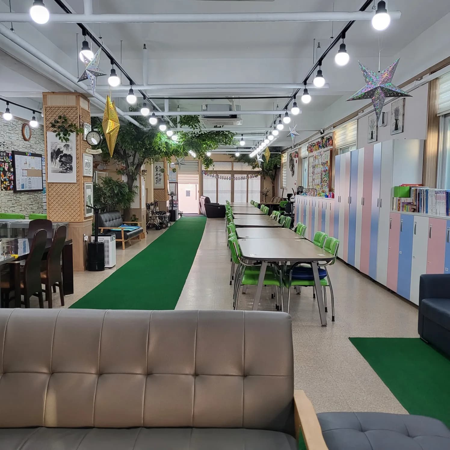 의정부가온주간보호센터 실제 시설 사진 - 생활실 전경